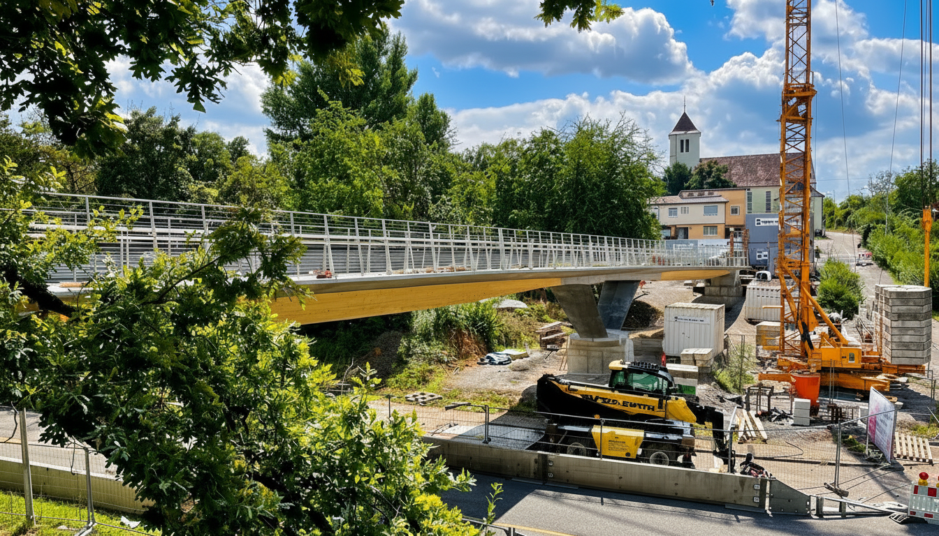 Bridge over Seeblickweg, Stuttgart